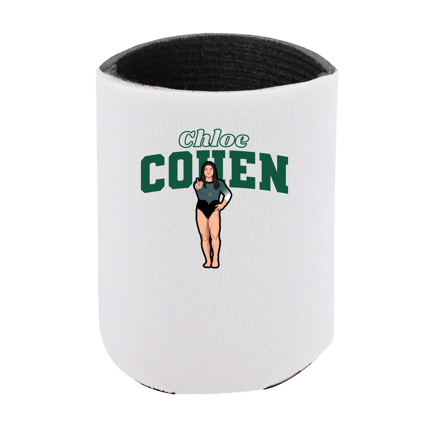 Can Holder — Name Arch in White