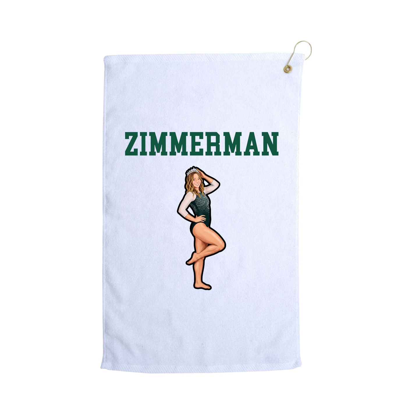 Golf Towel — Shirsey in White