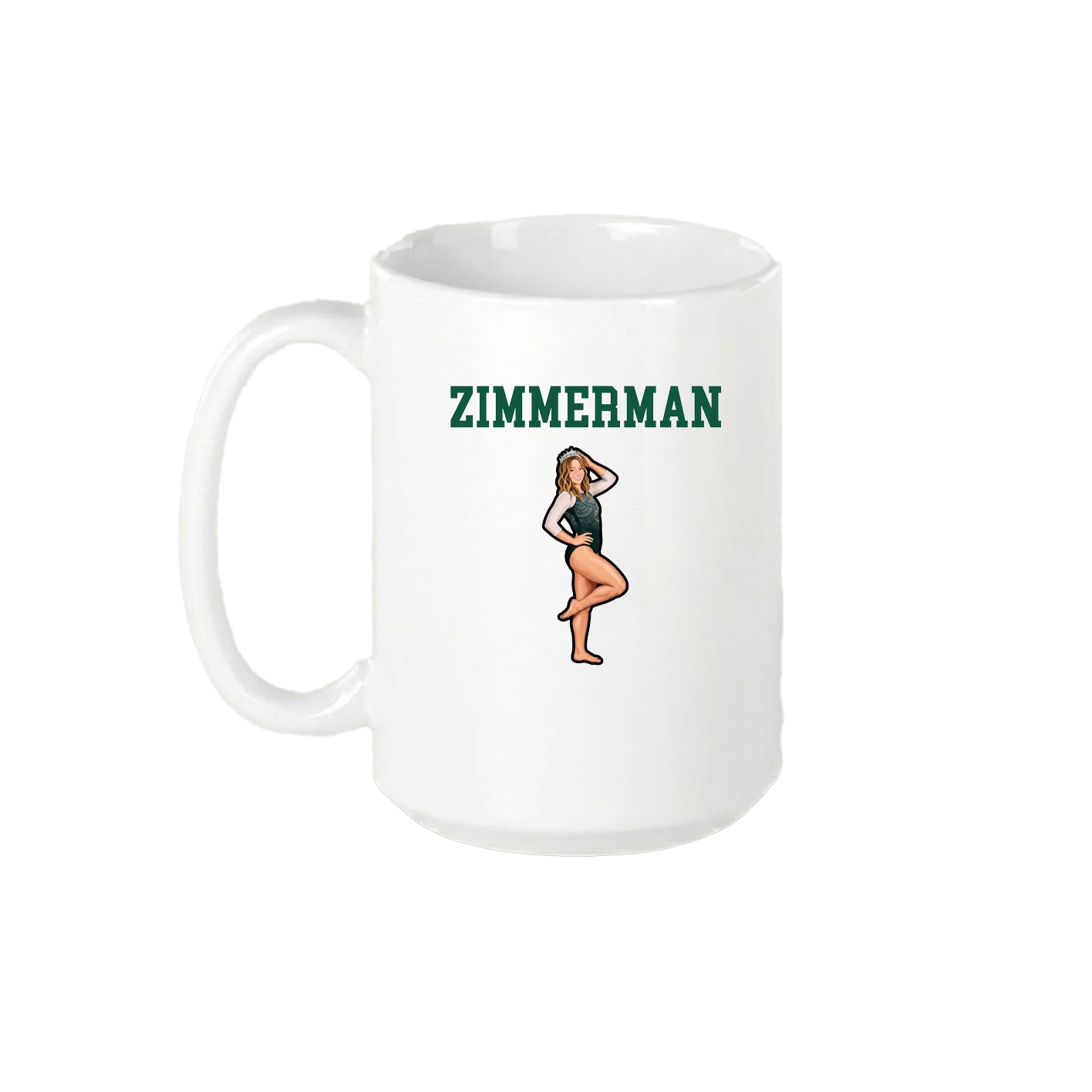 15oz Coffee Mug — Shirsey in White