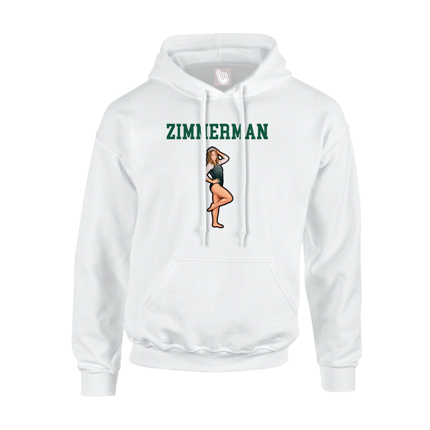 Youth Hoodie — Shirsey in White