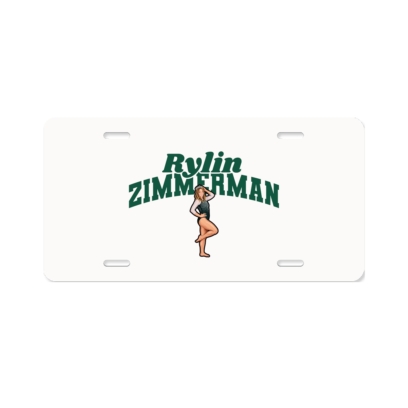 License Plate — Signature Arch in Classic