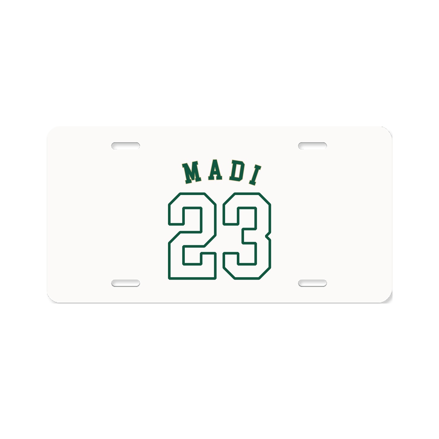 License Plate — Shirsey Arch in Classic
