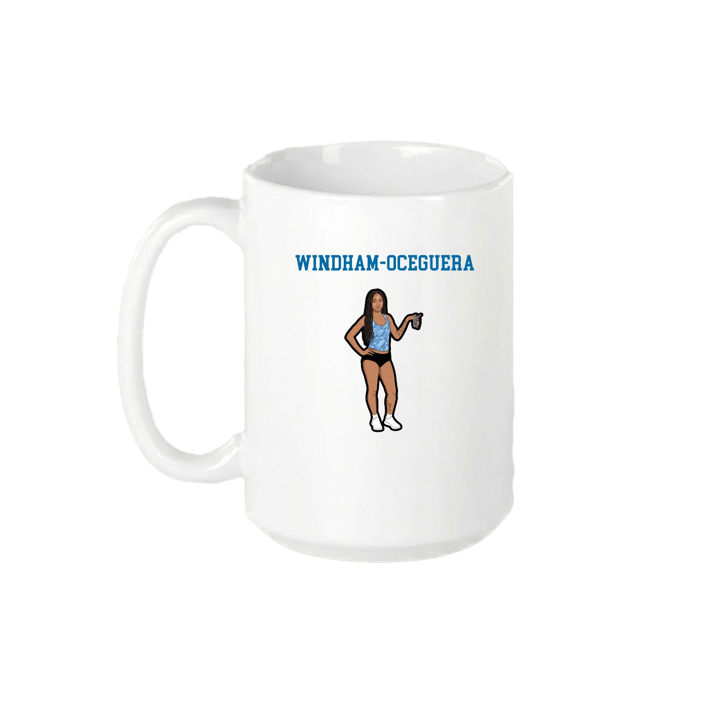 15oz Coffee Mug — Shirsey in White