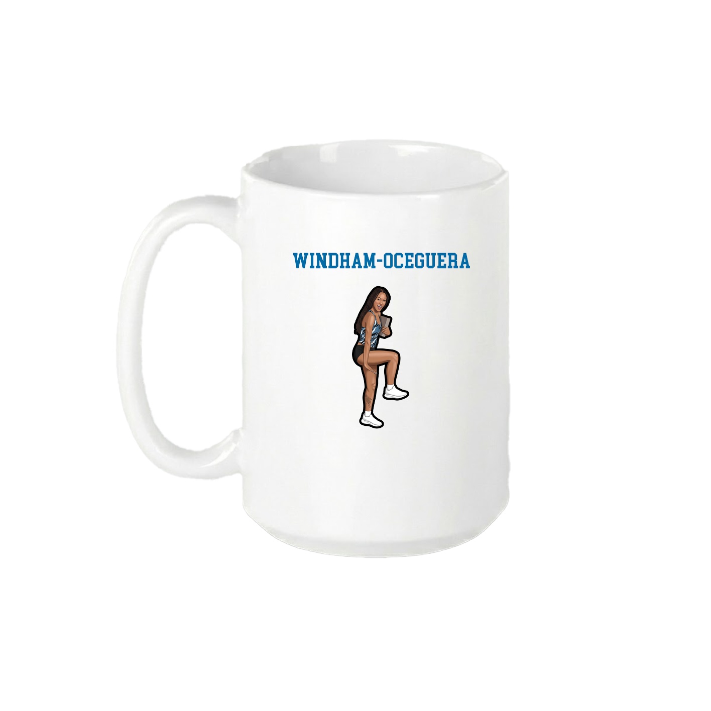 15oz Coffee Mug — Shirsey in White