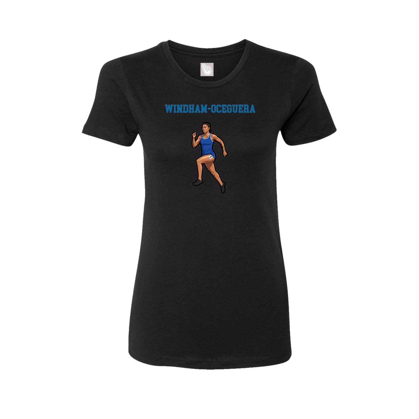 Fitted Women's Tee — Shirsey in Black