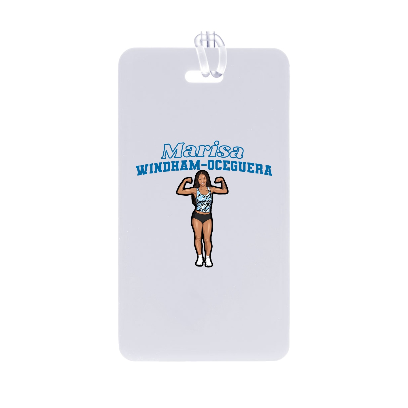 Bag Tag — Name Arch in Classic