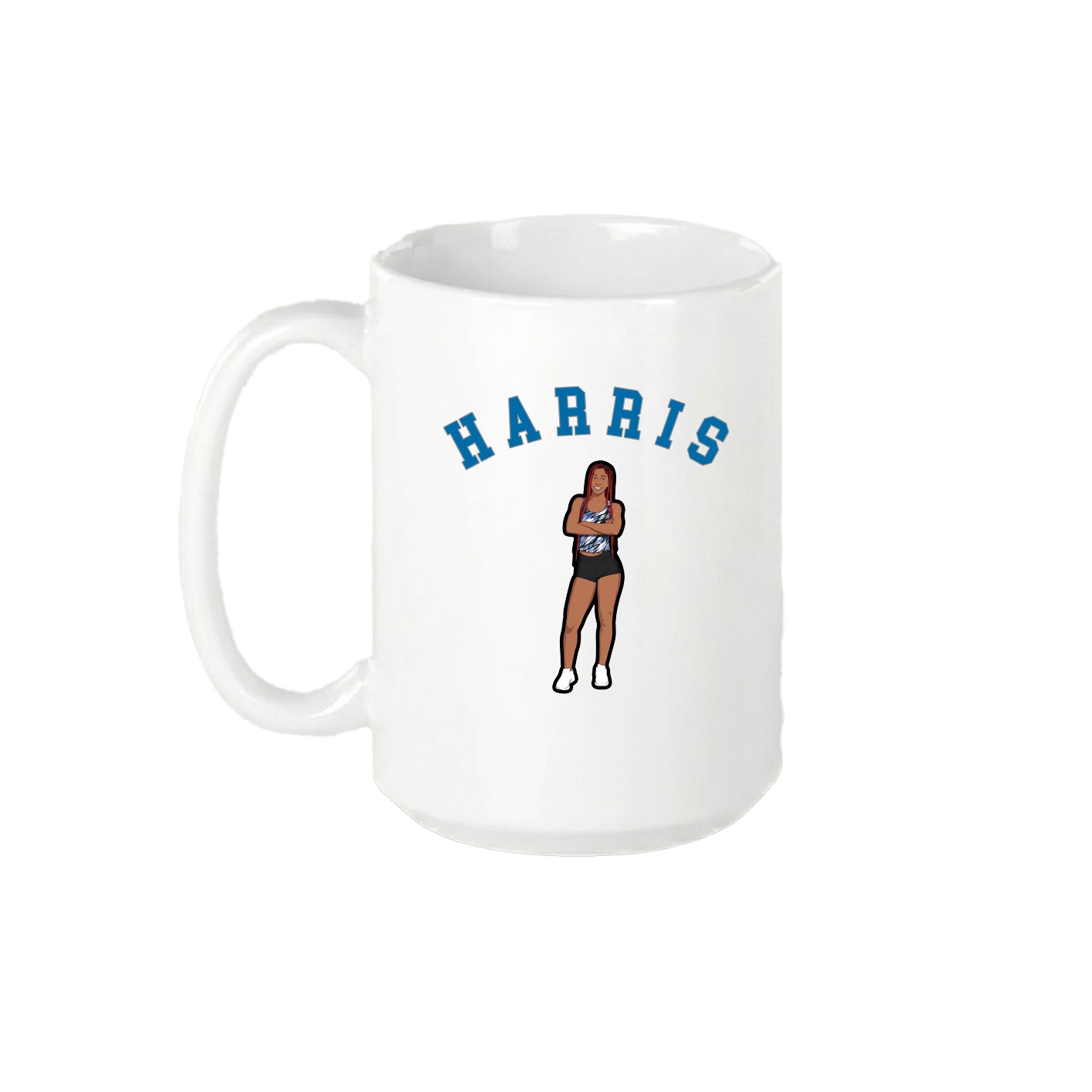 15oz Coffee Mug — Shirsey Arch in White