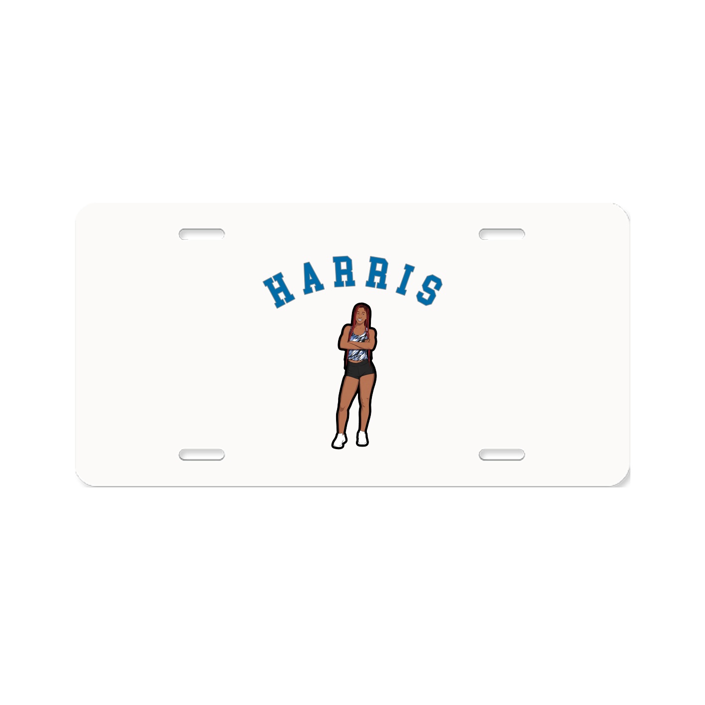 License Plate — Shirsey Arch in Classic