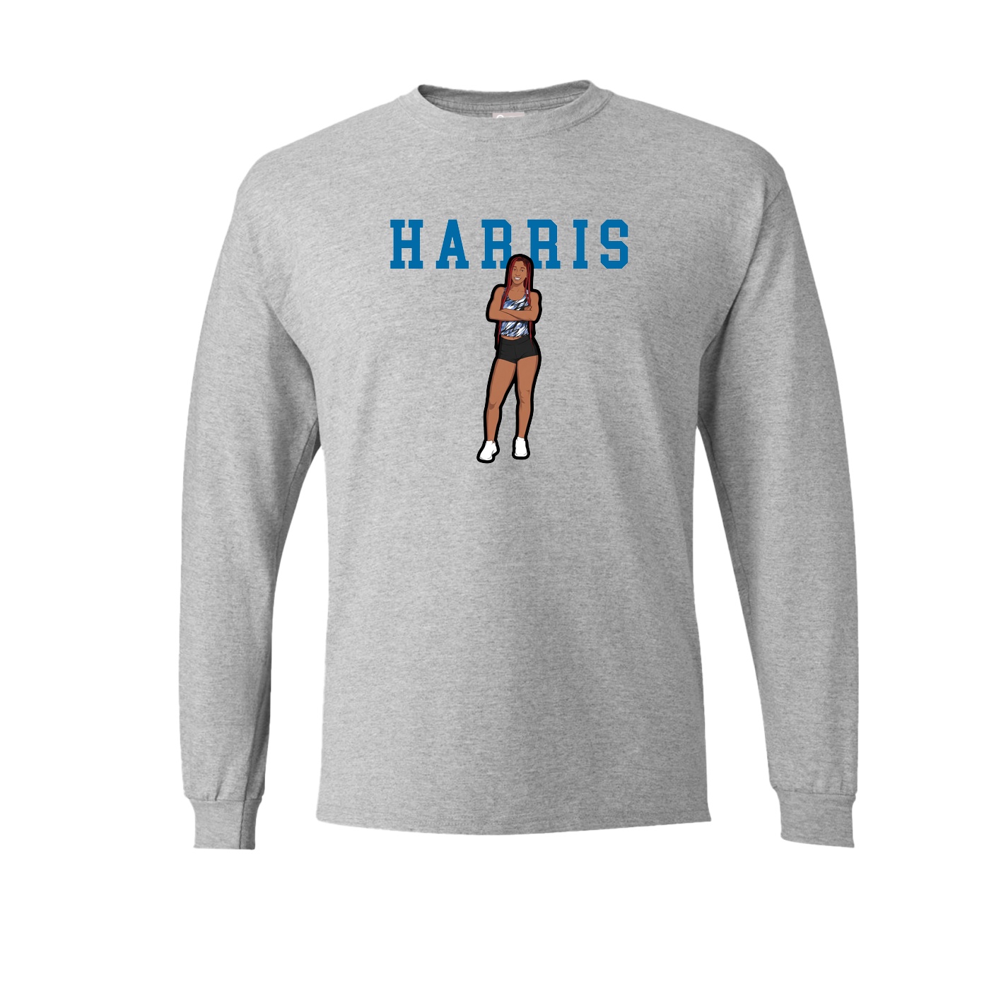 Long Sleeve Tee — Shirsey in Grey