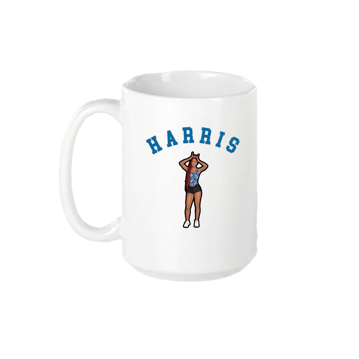 15oz Coffee Mug — Shirsey Arch in White