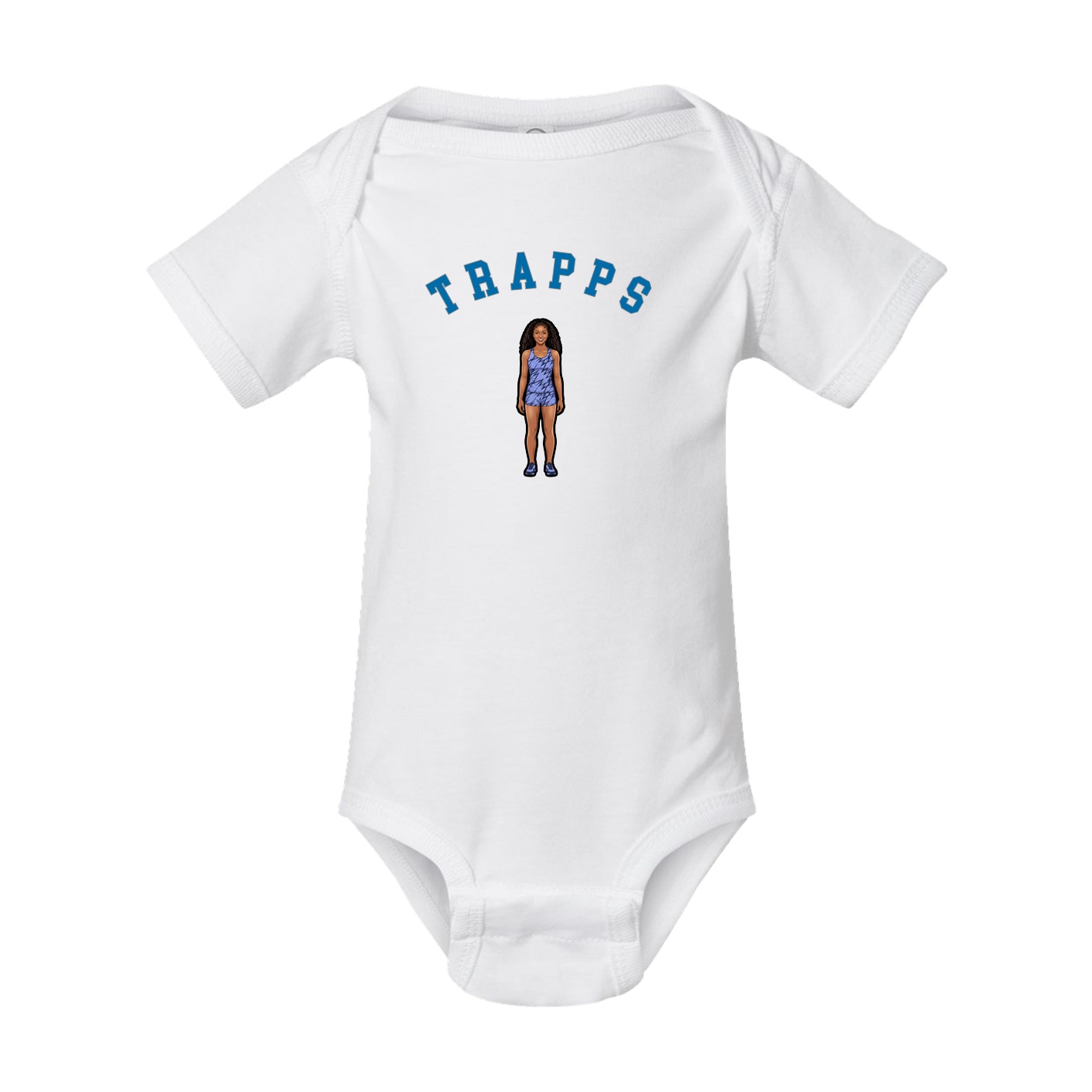 Baby Onesie — Shirsey Arch in White