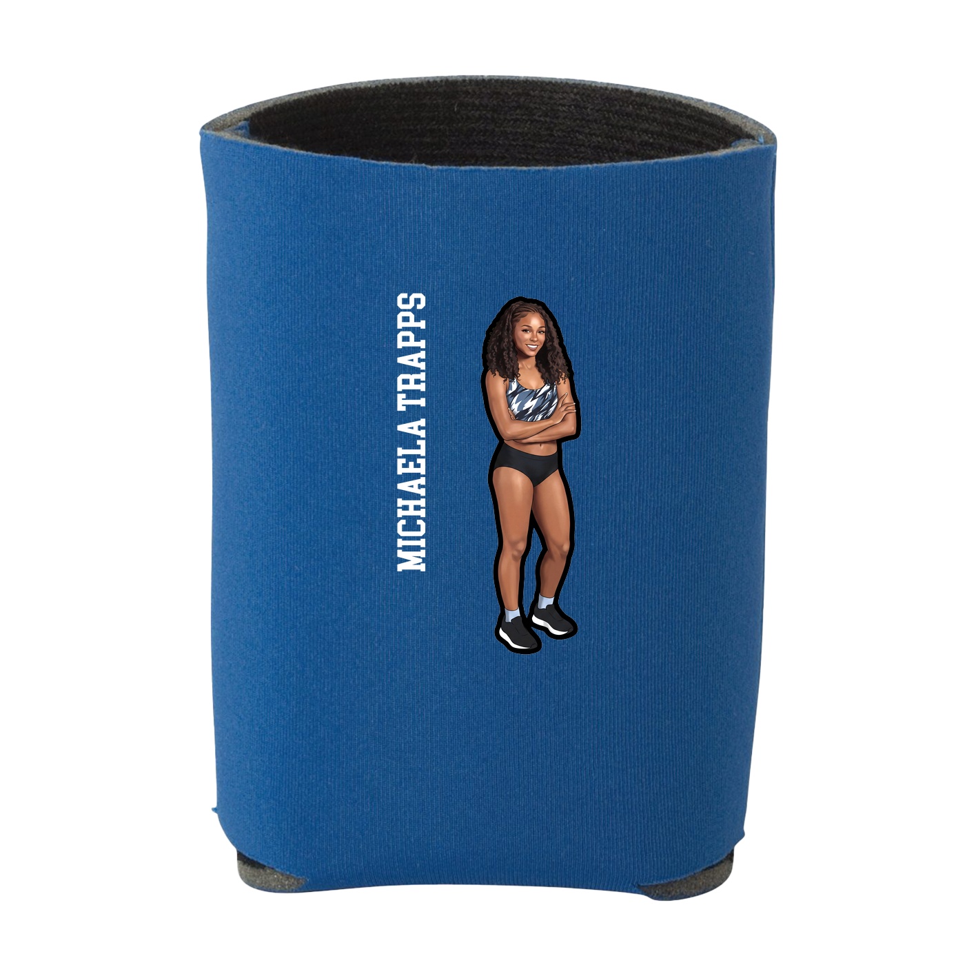 Can Holder — Name Vertical in Royal