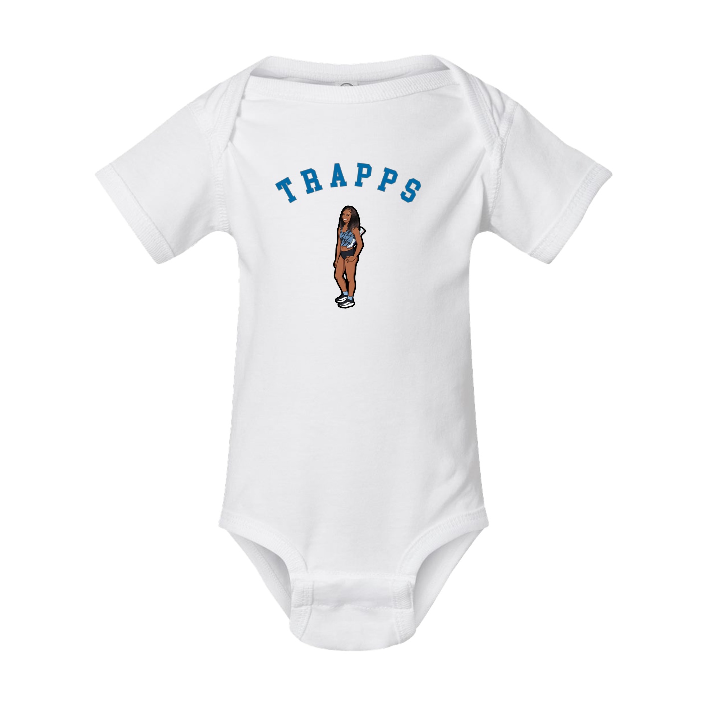 Baby Onesie — Shirsey Arch in White