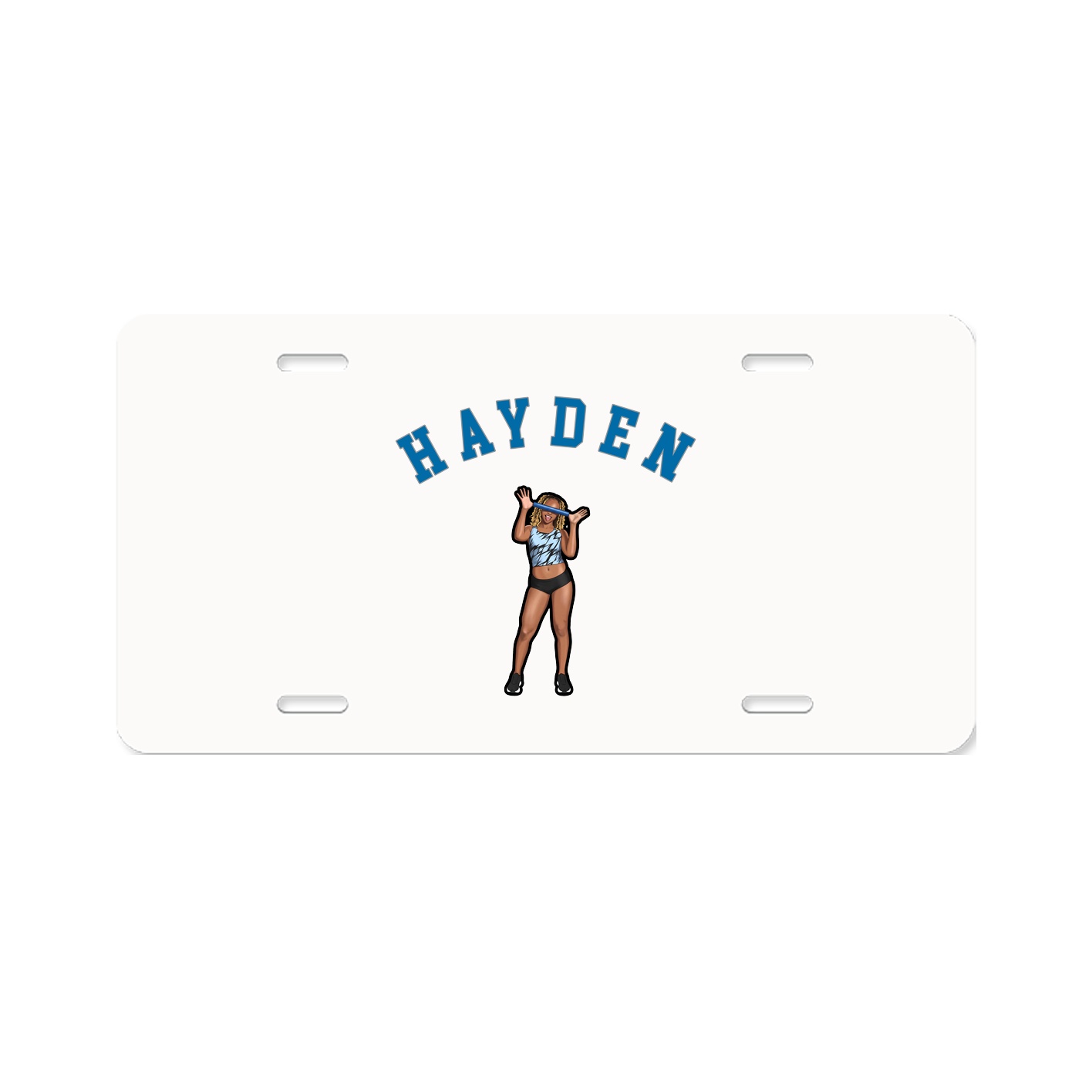 License Plate — Shirsey Arch in Classic