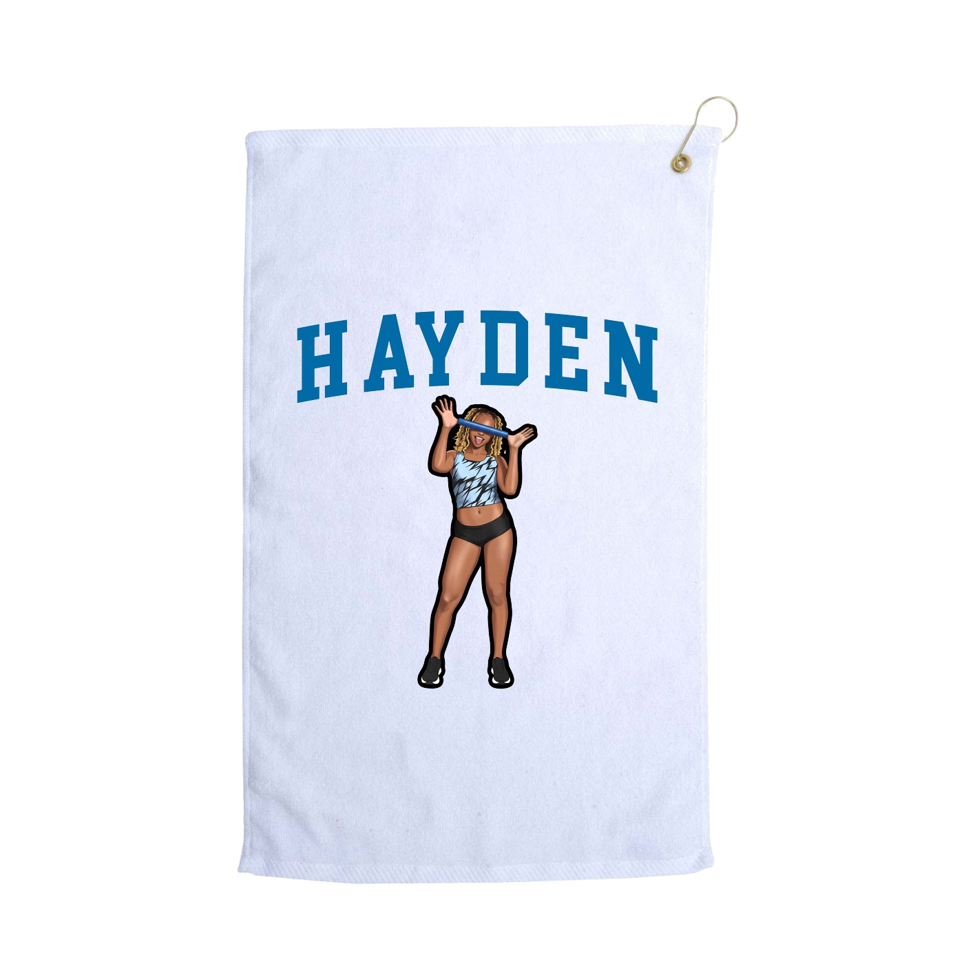 Golf Towel — Shirsey in White