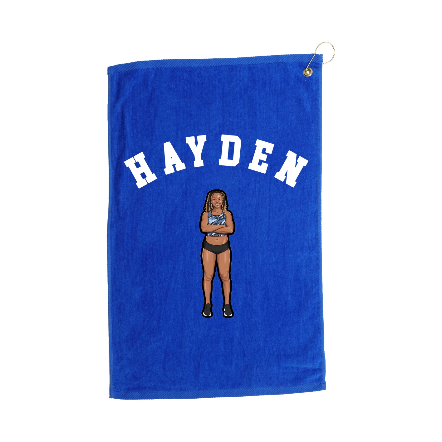 Golf Towel — Shirsey Arch in Royal