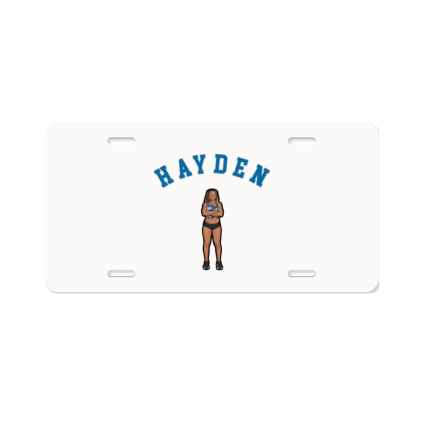 License Plate — Shirsey Arch in Classic