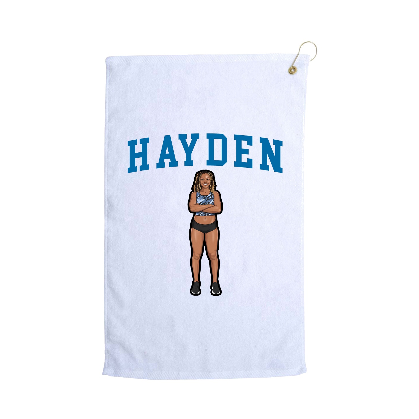 Golf Towel — Shirsey in White