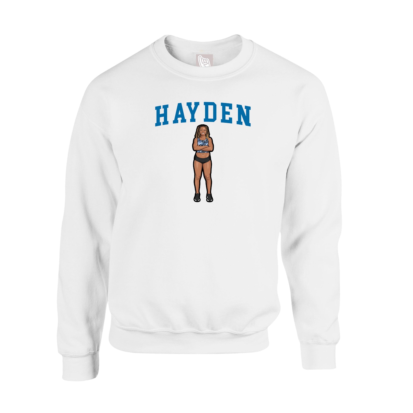Fleece Crew — Shirsey in White