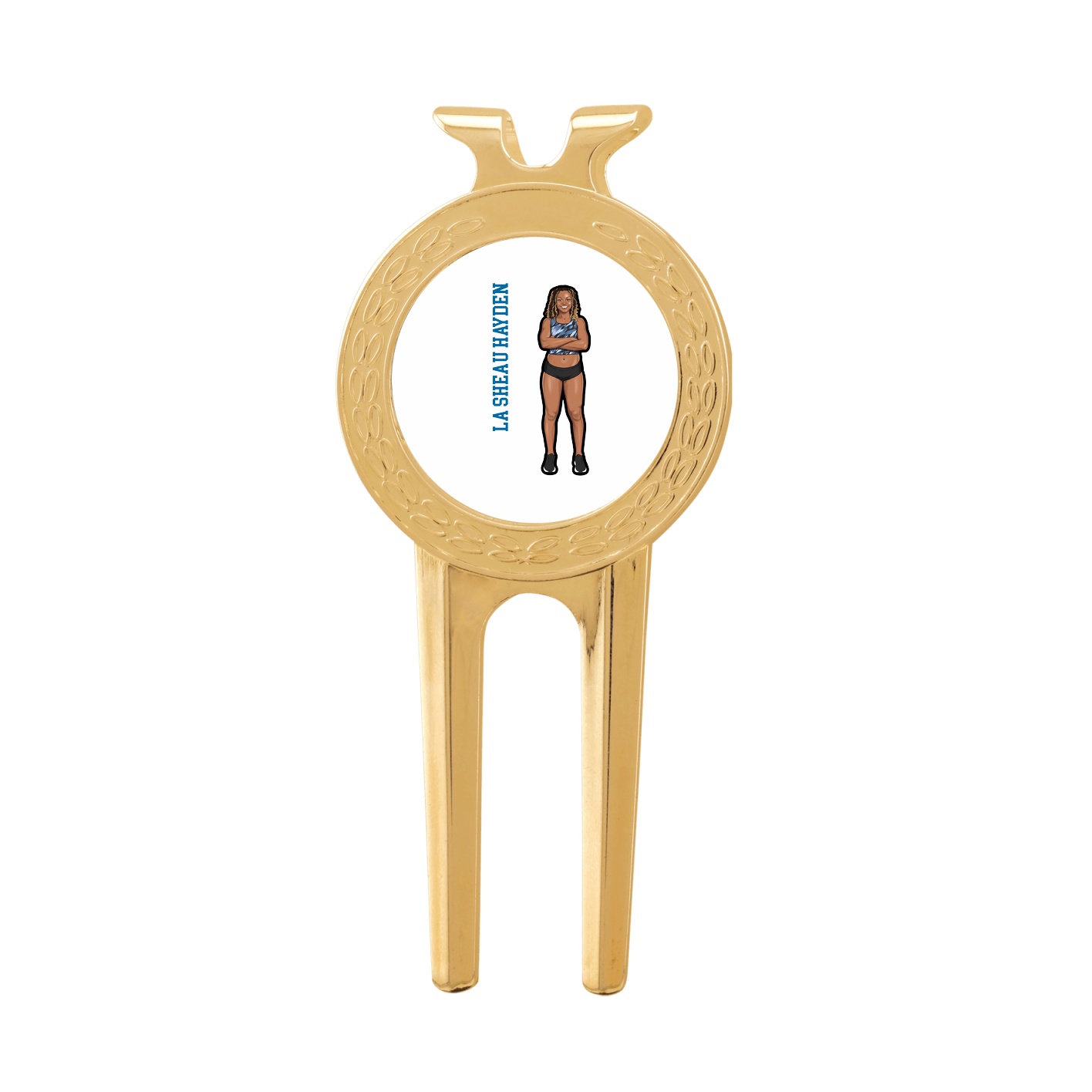 Divot Tool with Ball Marker — Name Vertical in Classic