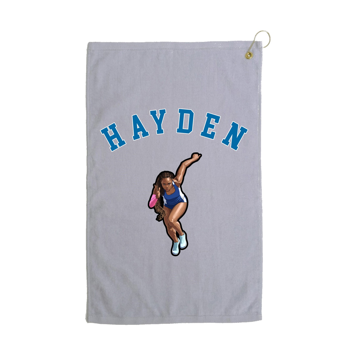 Golf Towel — Shirsey Arch in Grey