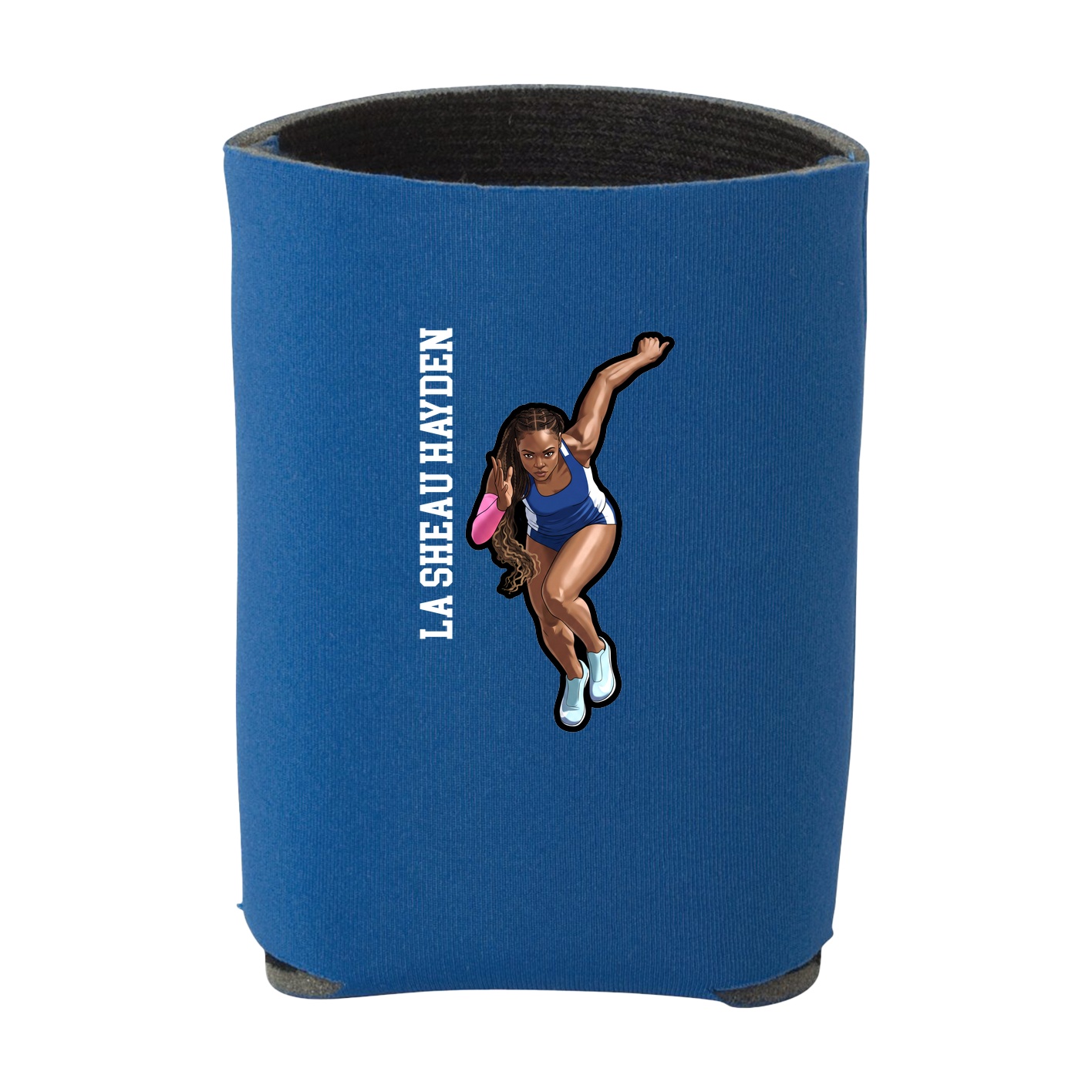 Can Holder — Name Vertical in Royal