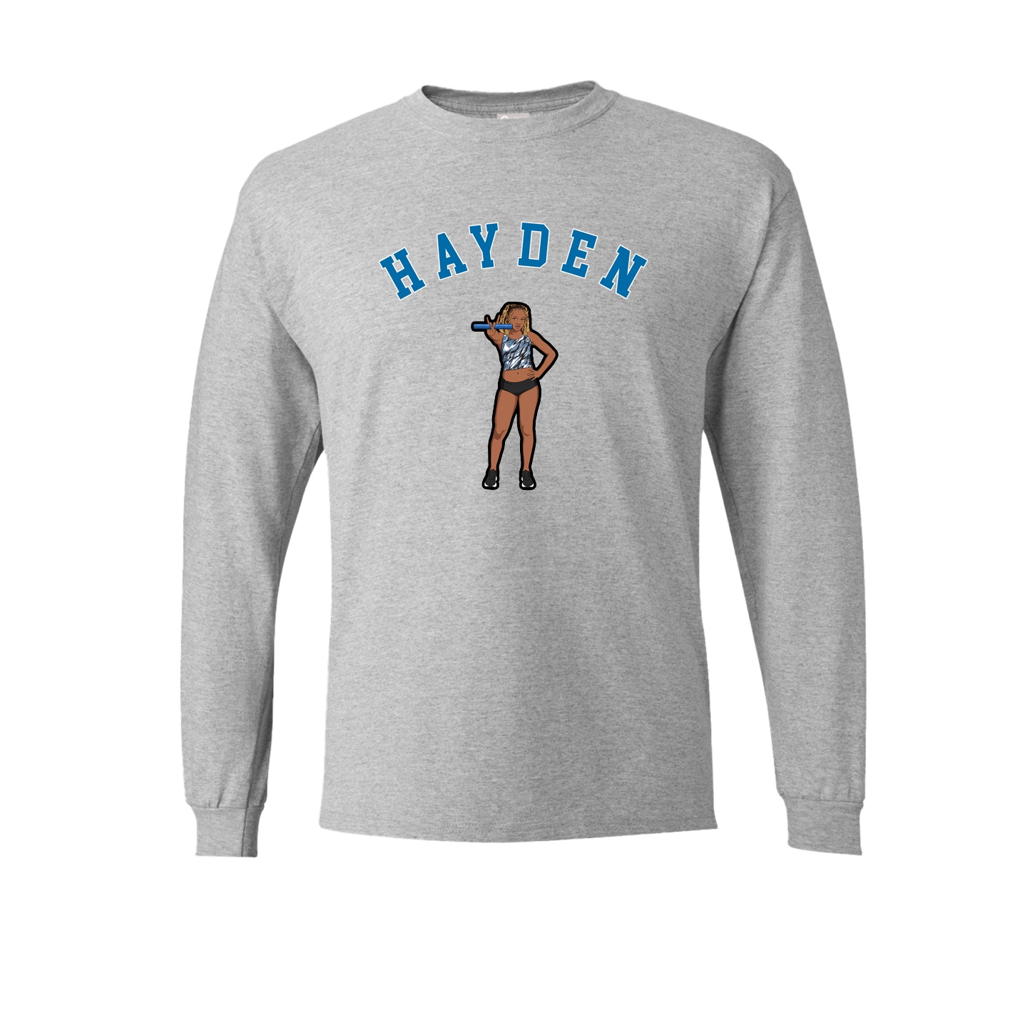 Long Sleeve Tee — Shirsey Arch in Grey