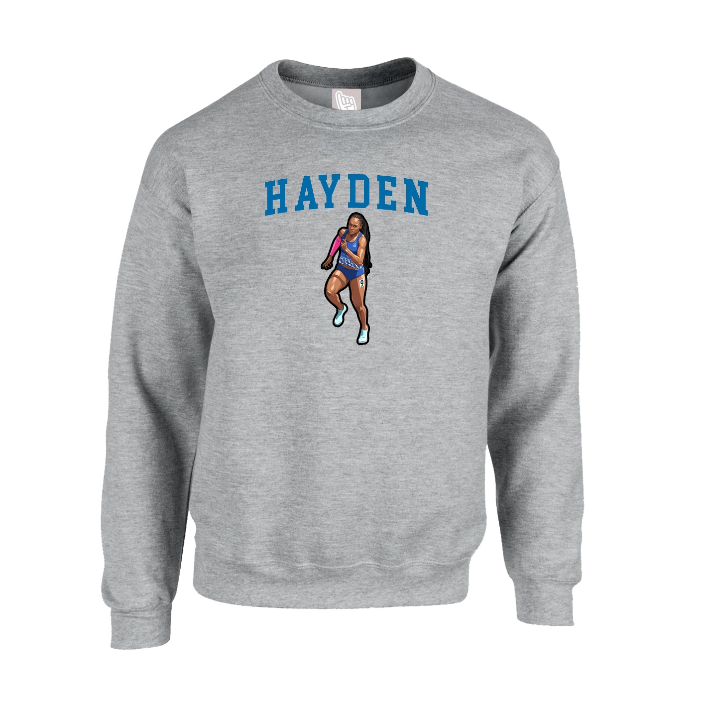 Fleece Crew — Shirsey in Grey