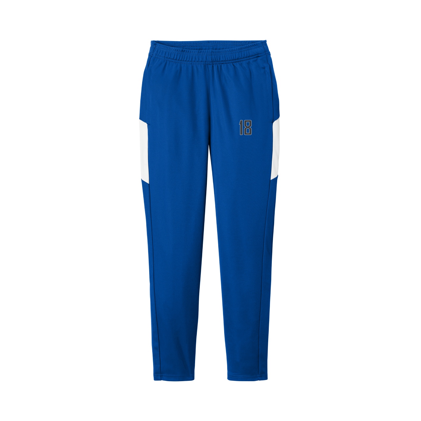 Women's Team Travel Pant — Front Shirsy in Royal/White