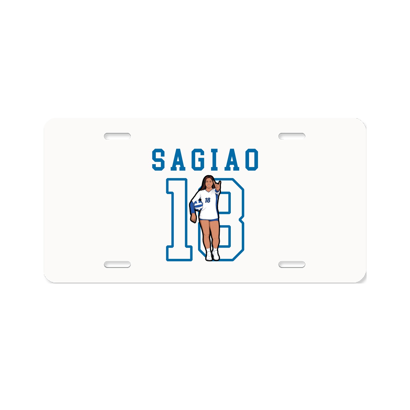 License Plate — Shirsey in Classic
