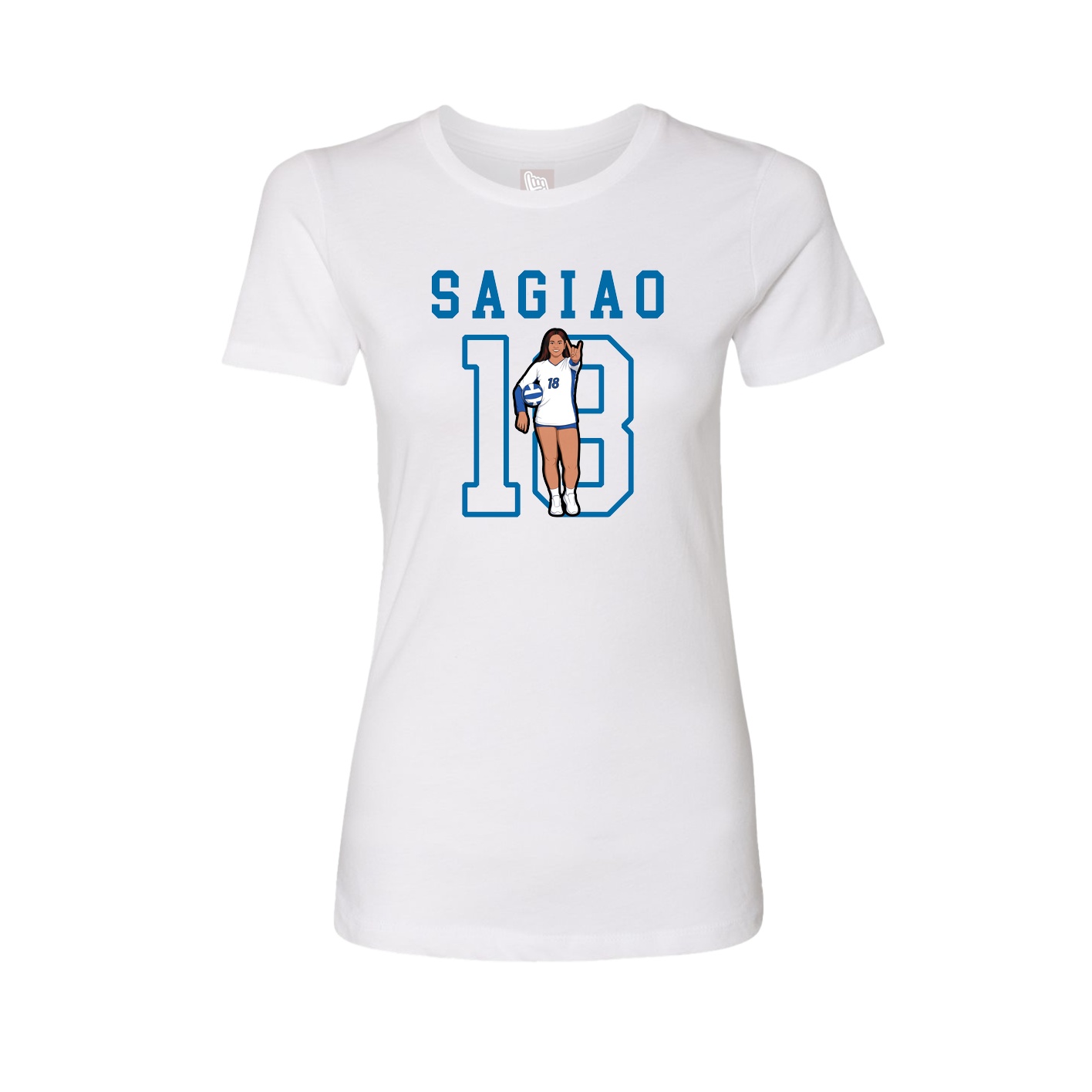 Fitted Women's Tee — Shirsey in White