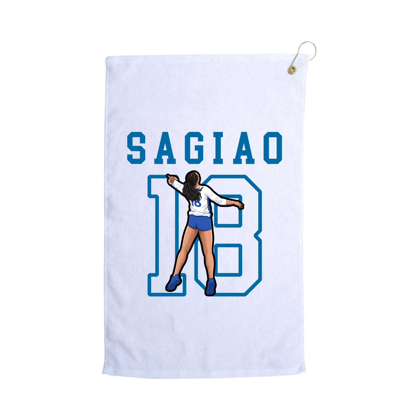 Golf Towel — Shirsey in White