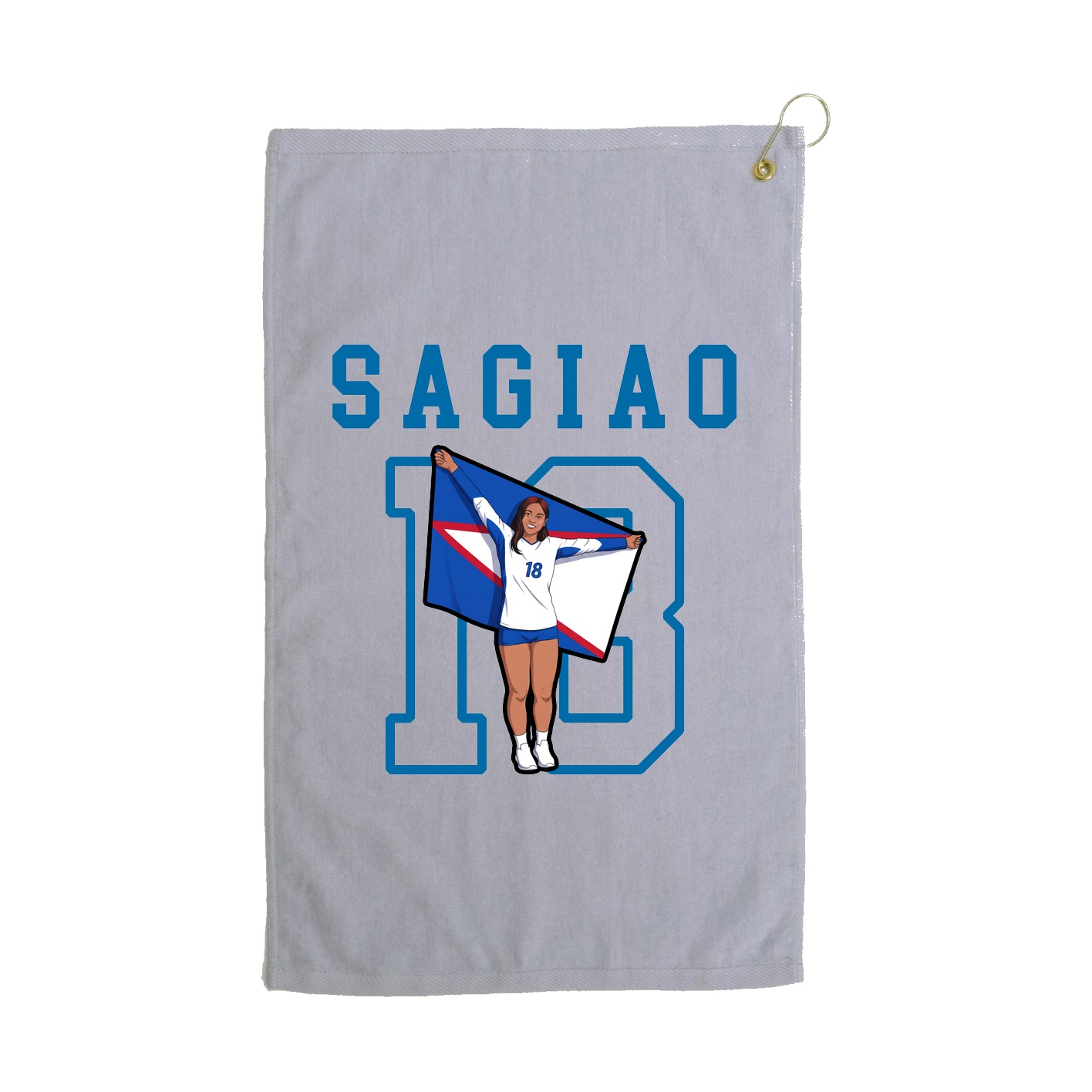 Golf Towel — Shirsey in Grey