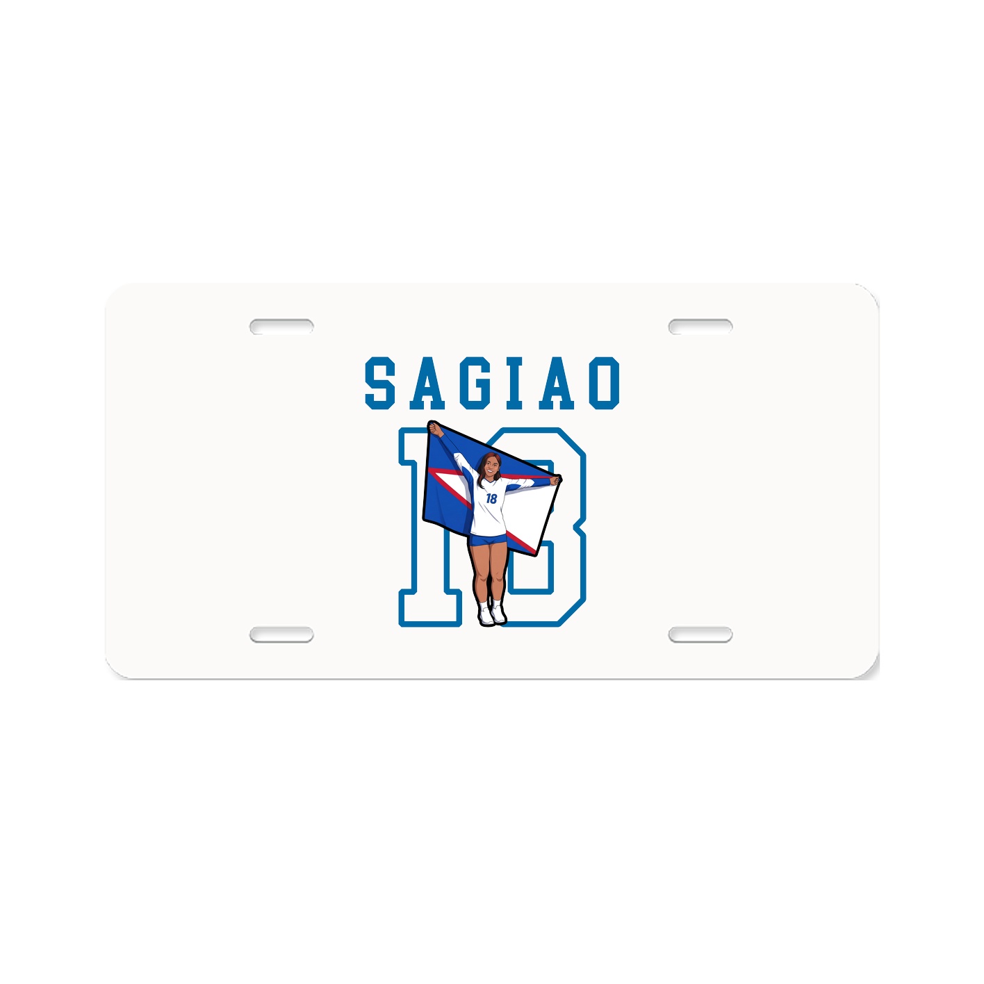 License Plate — Shirsey in Classic