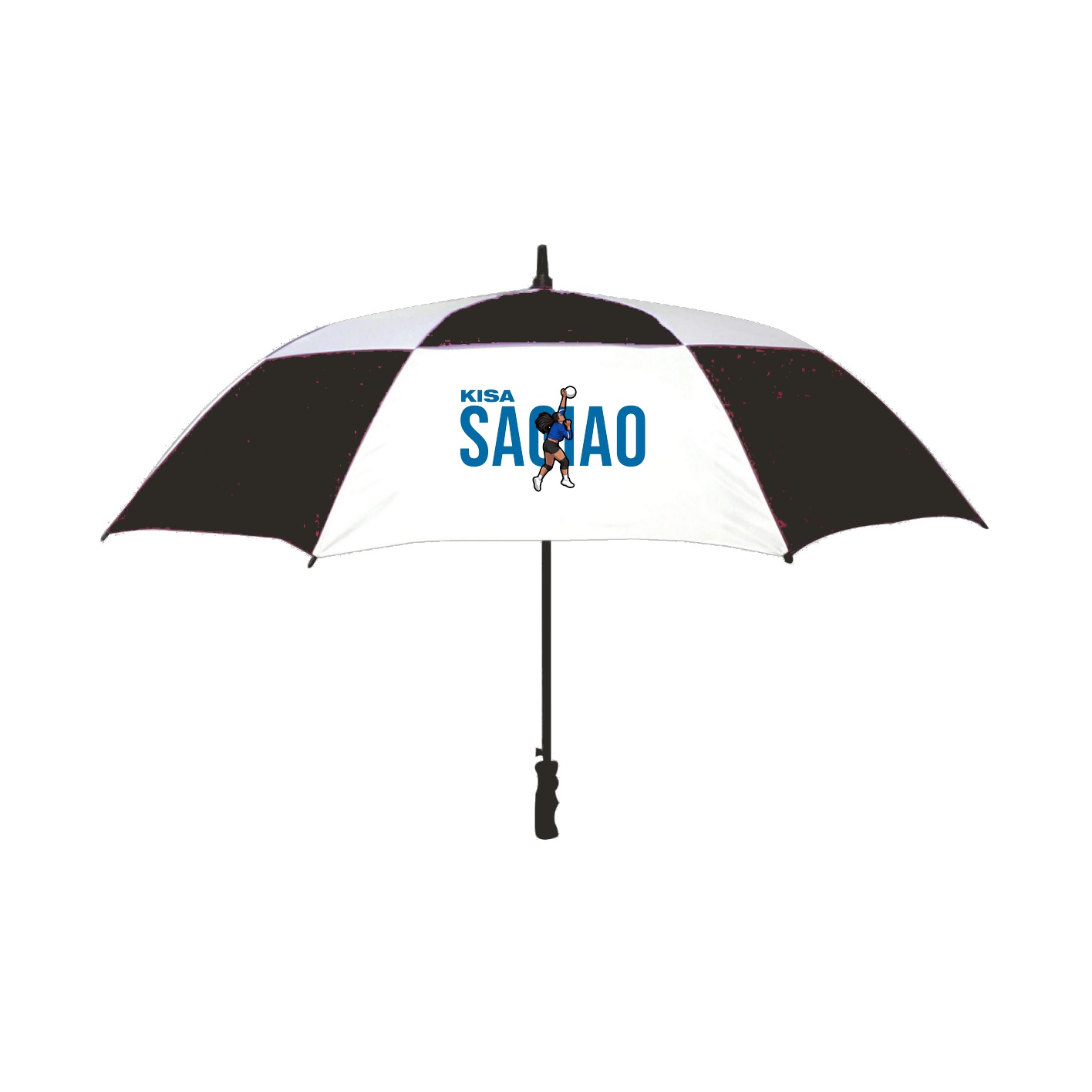 Golf Umbrella — Player Name in Black