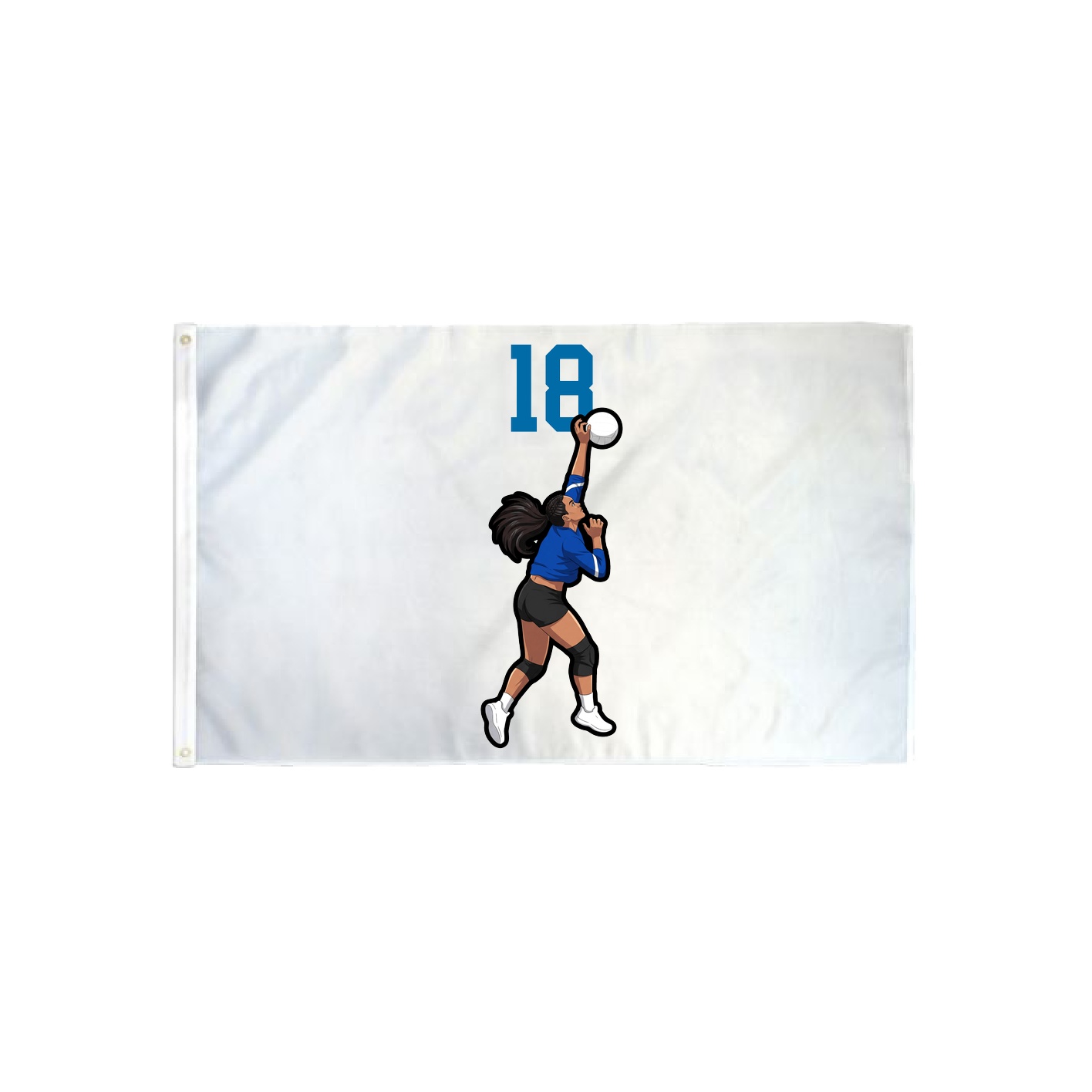 3x5 Flag — Number Top in Classic