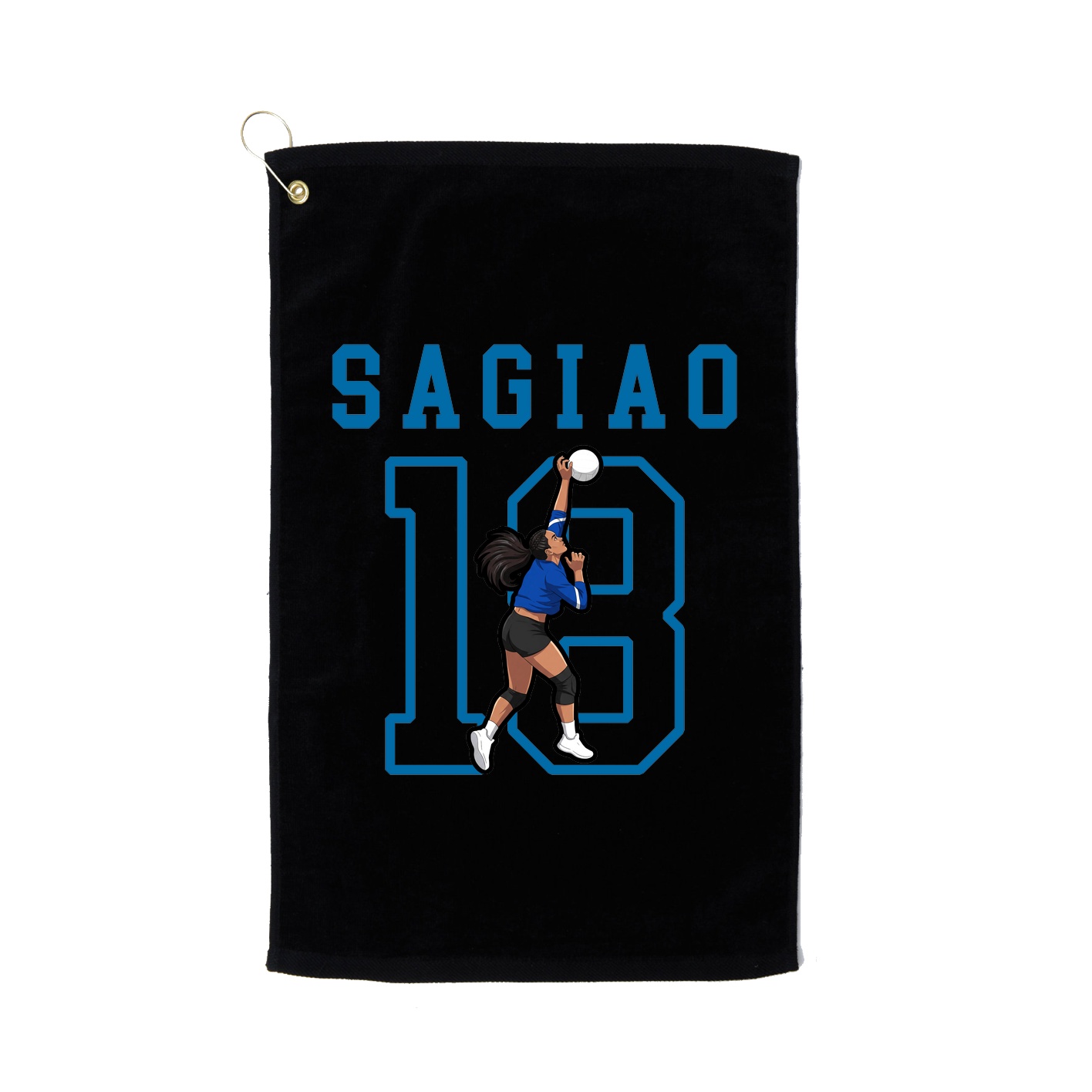 Golf Towel — Shirsey in Black
