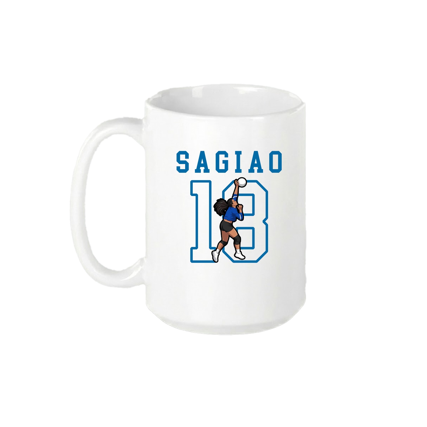 15oz Coffee Mug — Shirsey in White