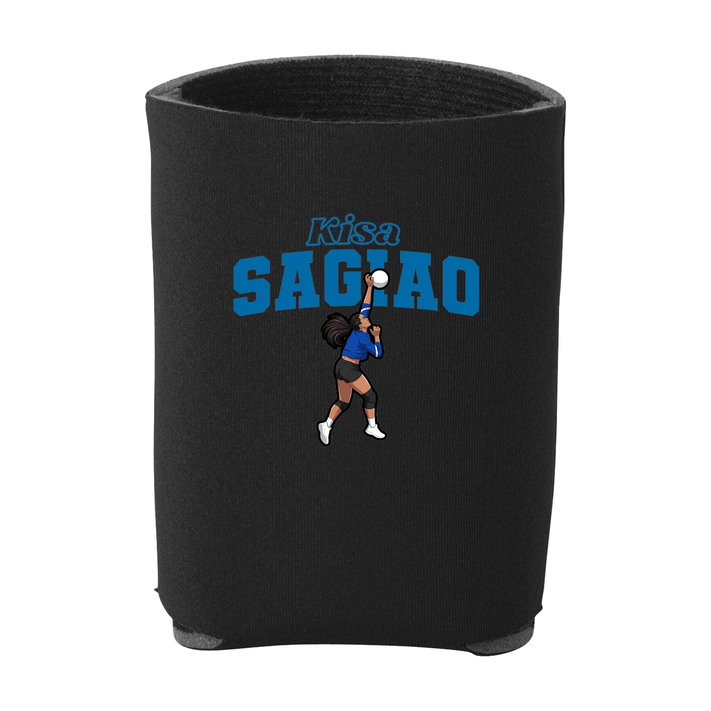 Can Holder — Name Arch in Black