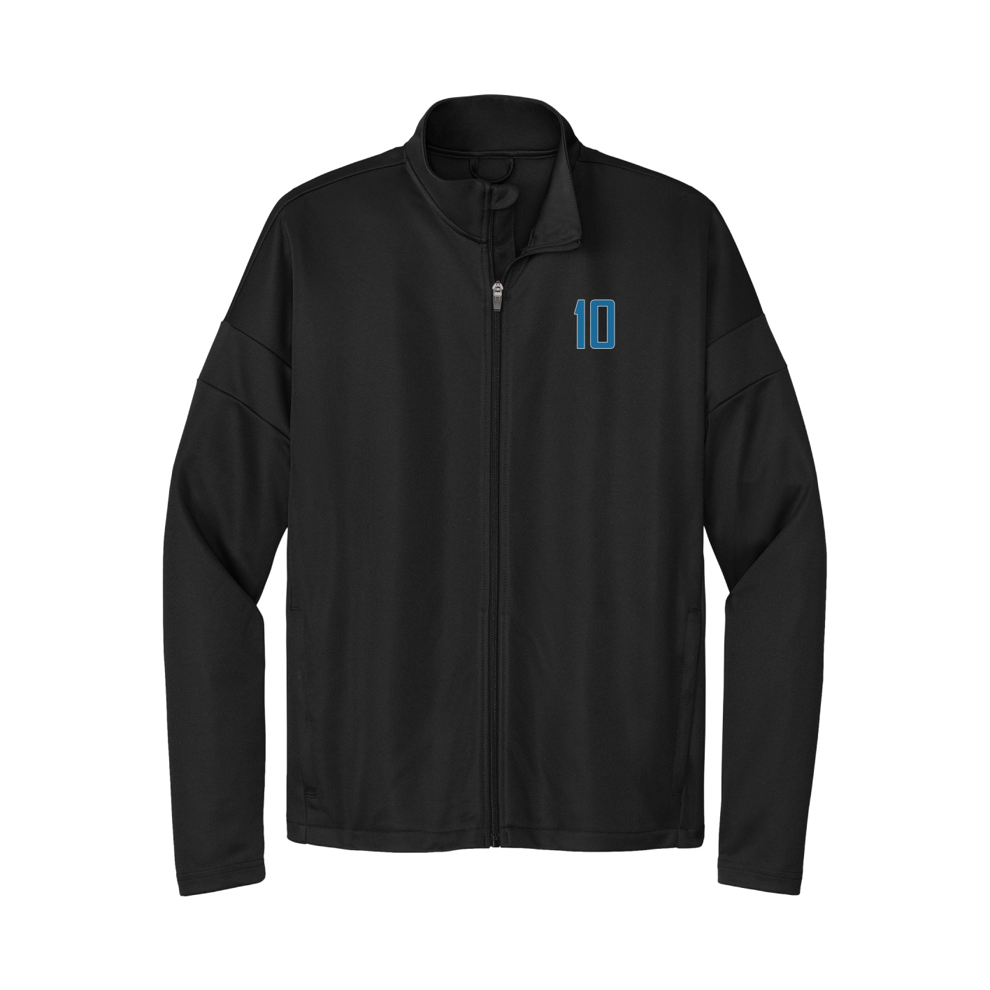 Team Travel Full-Zip Jacket — Front Shirsy in Black