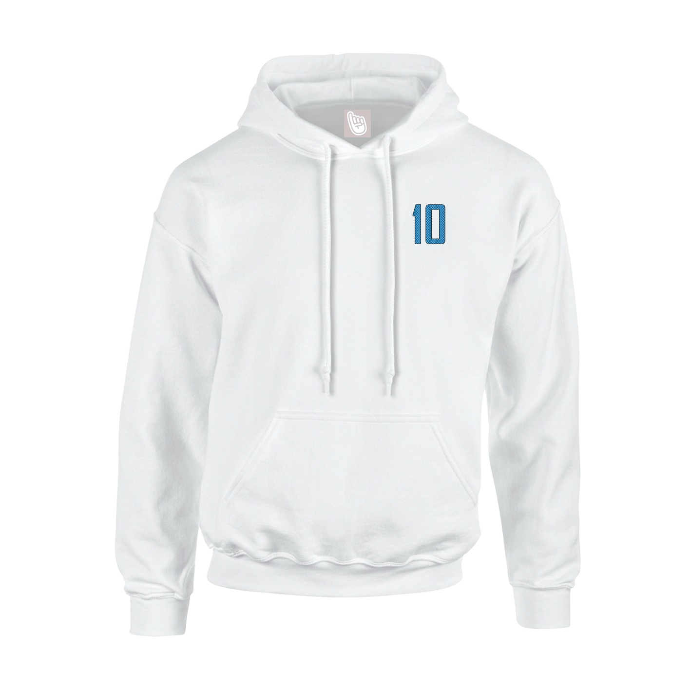 Youth Hoodie — Front Shirsy in White