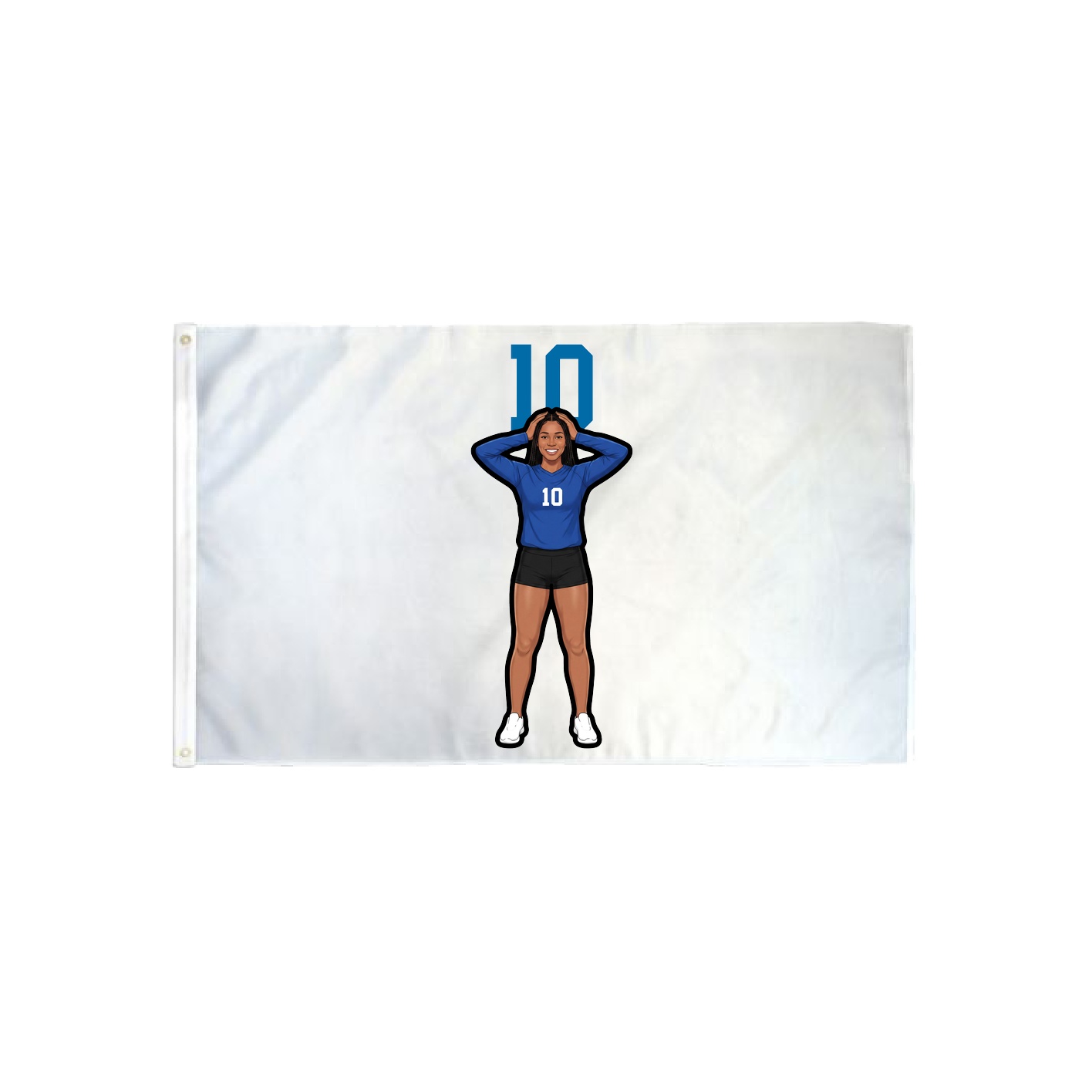 3x5 Flag — Number Top in Classic