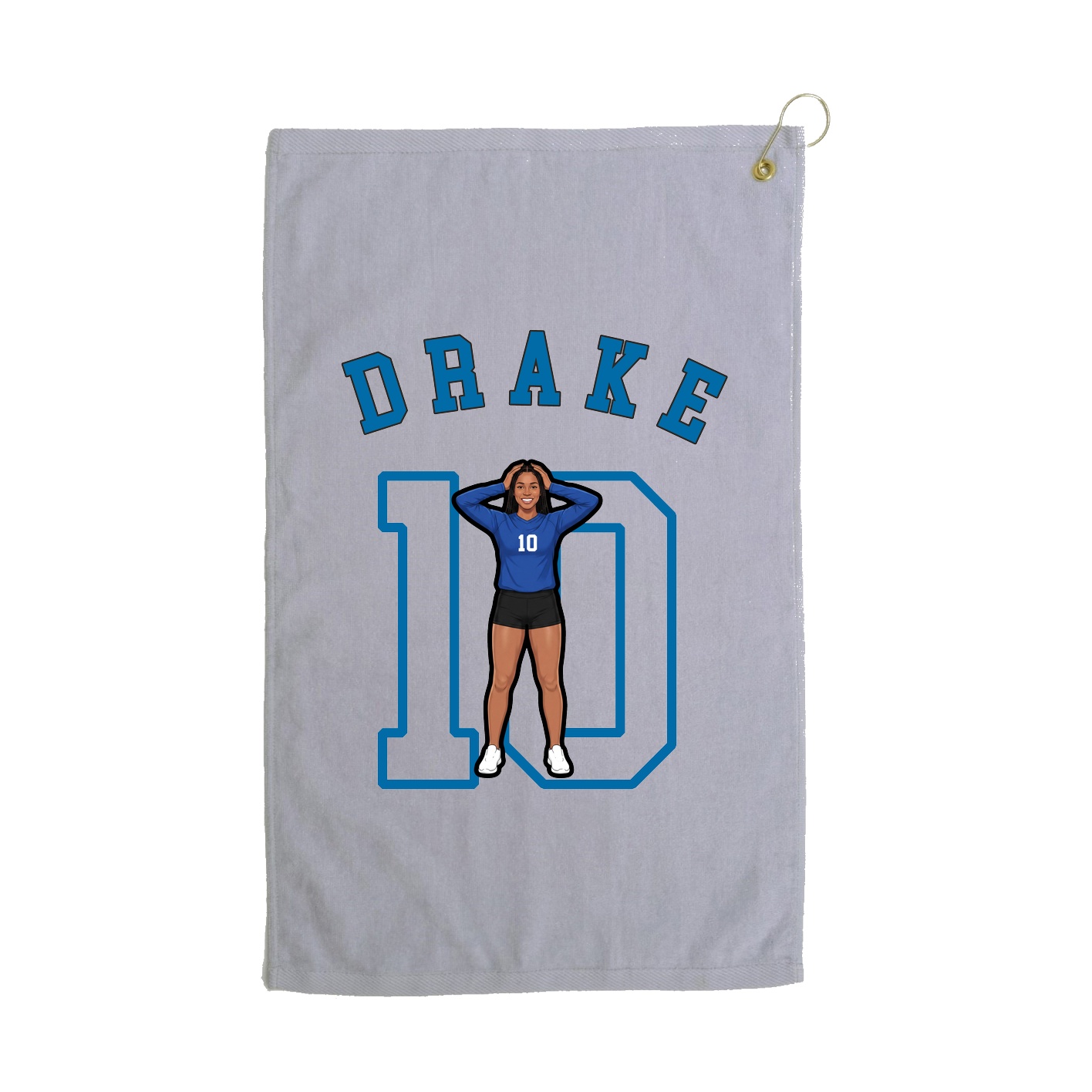 Golf Towel — Shirsey Arch in Grey