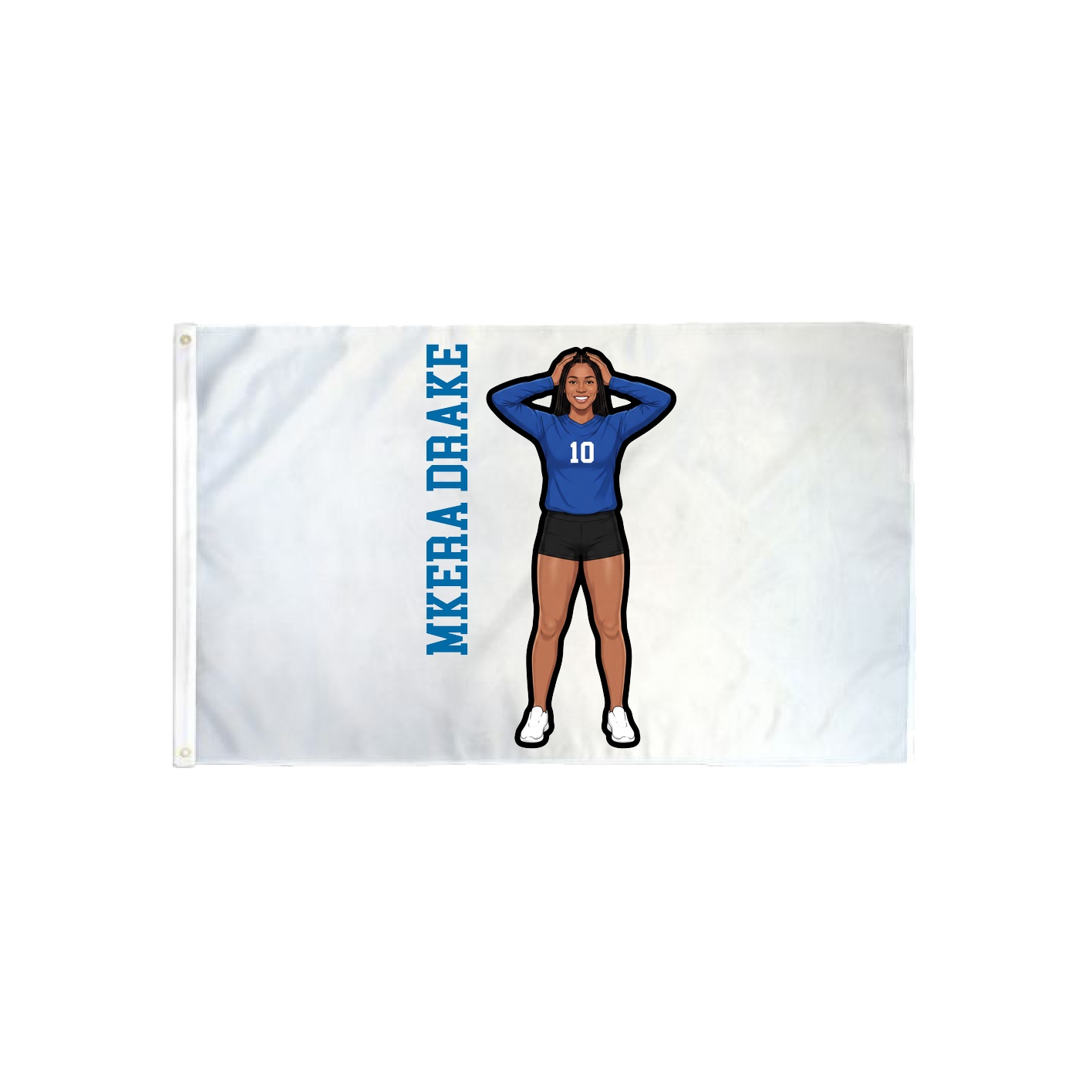 3x5 Flag — Name Vertical in Classic