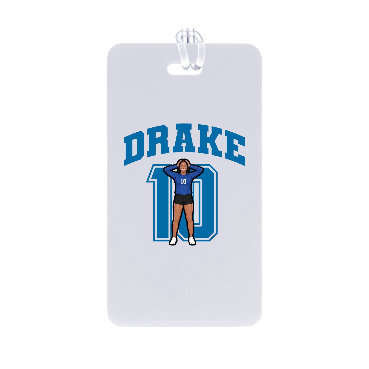 Bag Tag — Number in Classic