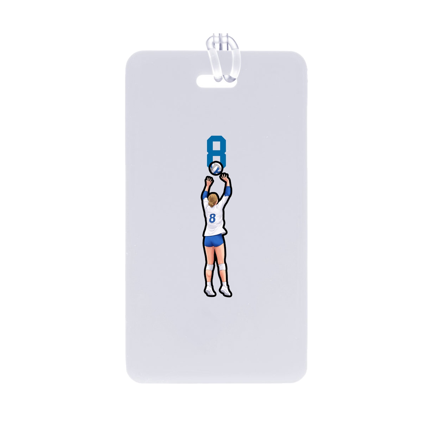 Bag Tag — Number Top in Classic