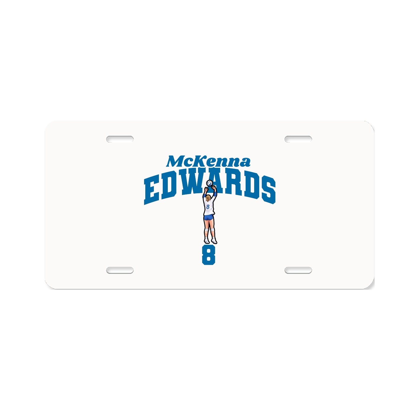 License Plate — Signature Arch in Classic