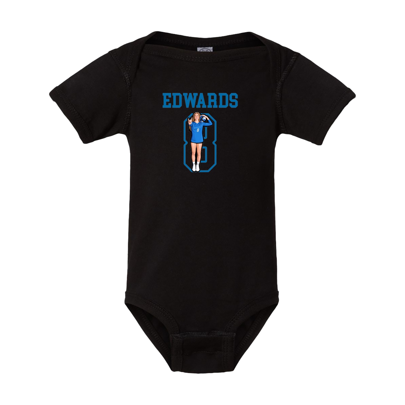 Baby Onesie — Shirsey in Black
