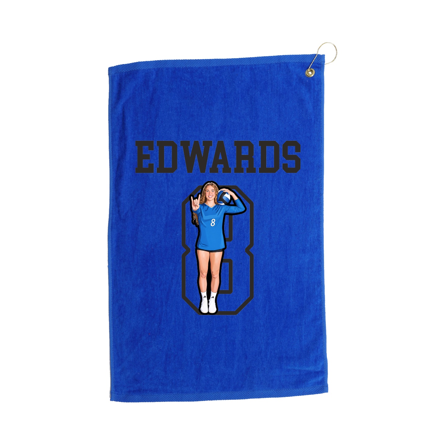 Golf Towel — Shirsey in Royal