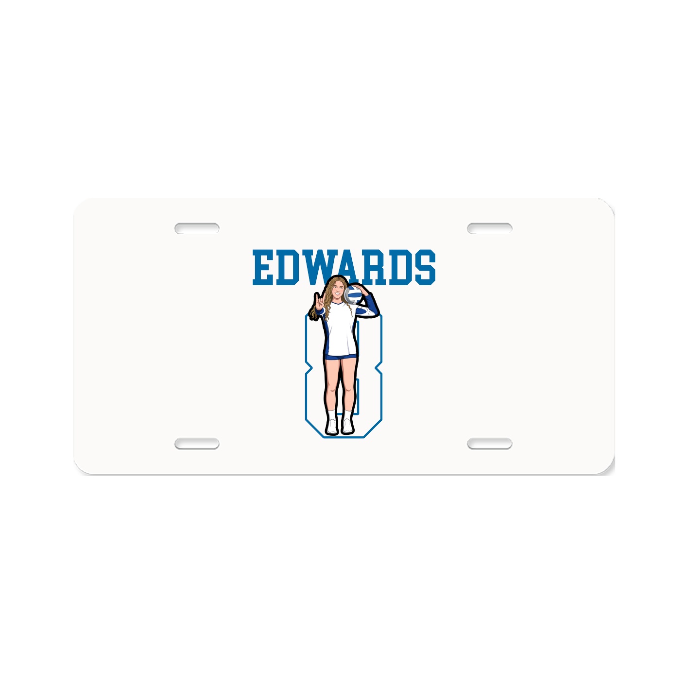 License Plate — Shirsey in Classic
